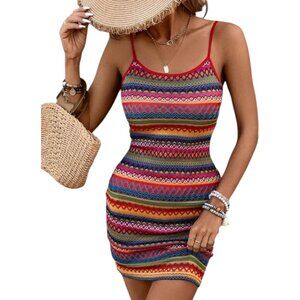 🏷️NWT  -  SHEIN Lune Women's Vacation Cami Dress sz M/6  -  NWT🏷️